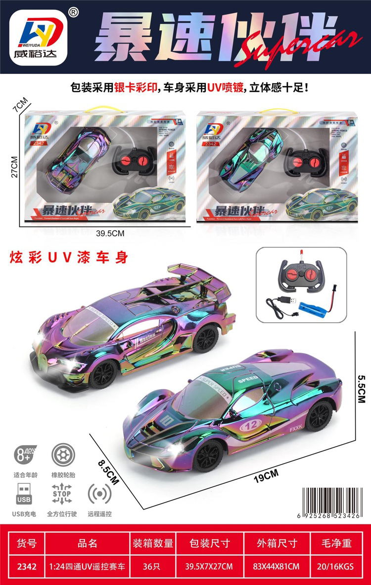 Xe đua điều khiển từ xa bốn chiều dành cho bé ở mọi lứa tuổi