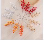 Cành hoa giả trang trí decor phòng ngủ và trang phục