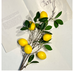 cành quýt màu vàng phụ kiện trang trí ngày tết các mùa lễ hội