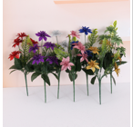 Cành hoa nhiều màu sắc để trang trí decor phòng
