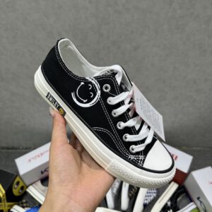 Giày vải canvas lưu hóa hàng hiệu dành cho nữ