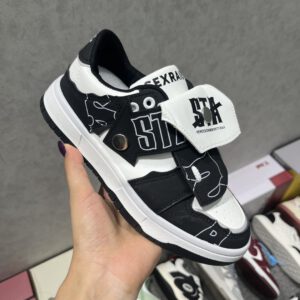 Giày thể thao nữ da microfiber mới