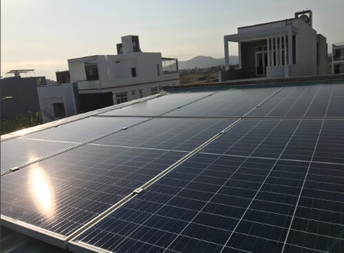 Lắp điện năng lượng mặt trời cho gia đình