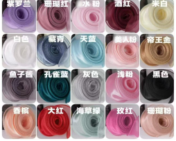 Ruy băng nhiều màu phù hợp trang trí decor khách sạn nhà nghỉ