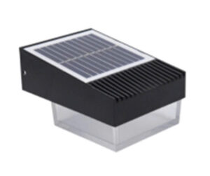 Đèn led gắn tường trang trí sân vườn năng lượng mặt trời, đèn trụ cổng hành lang, đèn trụ đèn mini năng lượng mặt trời