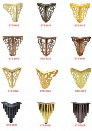 Chân ghế sofa kim loại sang trọng nhẹ, chân tủ phòng tắm, chân bàn, chân tủ tivi, chân tủ châu Âu, chân đỡ kệ đầu giường, chân…