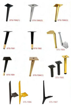 Chân ghế sofa kim loại sang trọng nhẹ, chân tủ phòng tắm, chân bàn, chân tủ tivi, chân tủ châu Âu, chân đỡ kệ đầu giường, chân…