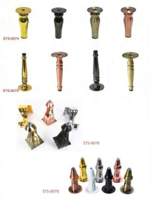 Chân ghế sofa kim loại sang trọng nhẹ, chân tủ phòng tắm, chân bàn, chân tủ tivi, chân tủ châu Âu, chân đỡ kệ đầu giường, chân…