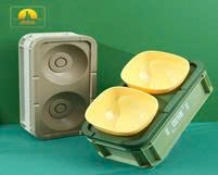 Bát đôi đựng thức ăn  cho chó, mèo cắm trại Pipitao Original Boxed Tilted