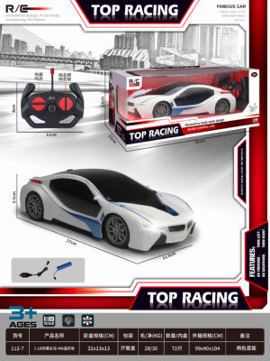 Đồ chơi xe ô tô điều khiển mô hình BWM có đèn