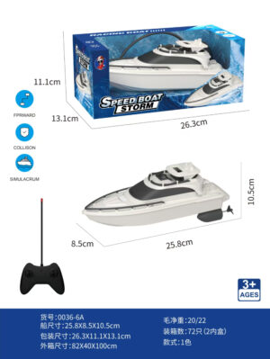 Thuyền điều khiển từ xa bốn chiều