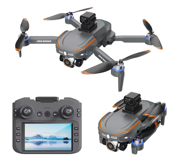 S28GPS GPS không chổi than, camera kép, luồng quang học (Ăng-ten đơn 5G) WiFi720P có thể điều chỉnh công suất cho máy bay mô hình, máy bay không người lái, máy bay bốn cánh quạt, máy bay điều khiển từ xa