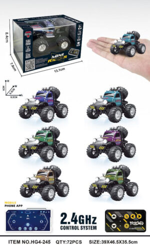 Điều khiển điều khiển từ xa từ xa nhẹ Bigfoot cho trẻ em