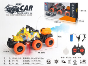 Xe đồ chơi điều khiển khủng long Triceratops