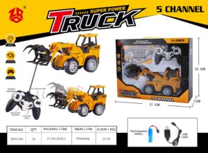 Bộ đồ chơi điều khiển máy xúc dành cho trẻ em mới nhất