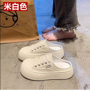 Đôi giày mule canvas mẫu mới nhất có Hóa Đơn đỏ VAT sỉ lẻ tại xưởng