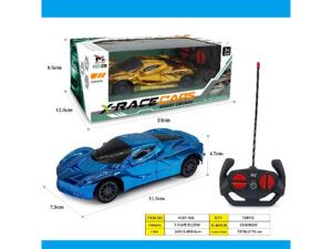 Đồ chơi trẻ em điều khiển ô tô xanh bóng mới