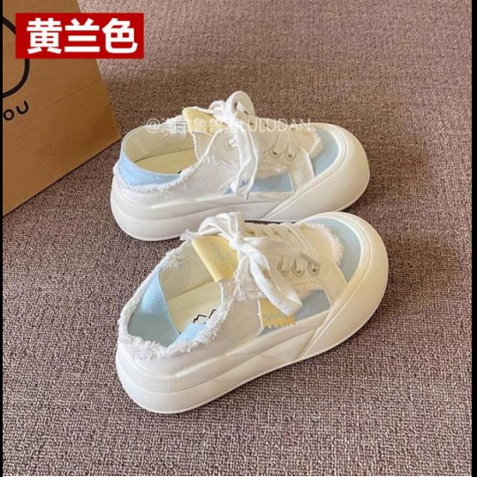 Giày vải nguyên đế dày dành cho phụ nữ mẫu mới