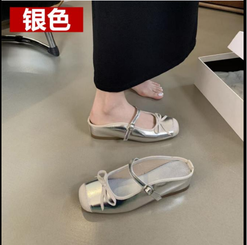 Guốc màu trắng bạc dành cho nữ mẫu mỡi nhất