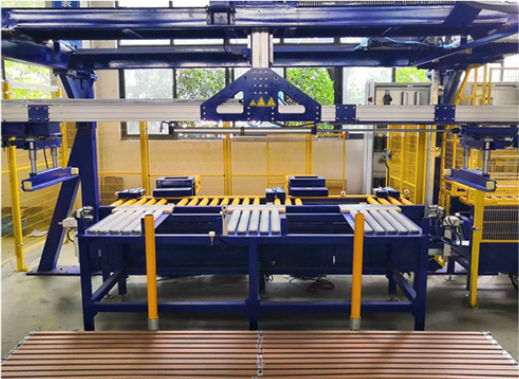 Dây chuyền đóng gói ống nhựa PPR tự động YUPA mẫu mới nhất tại xưởng Kho Hà Nội