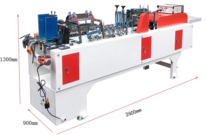 Máy dán hộp tự động mini mới nhất tại xưởng kho Hà Nội có Hóa Đơn đỏ VAT