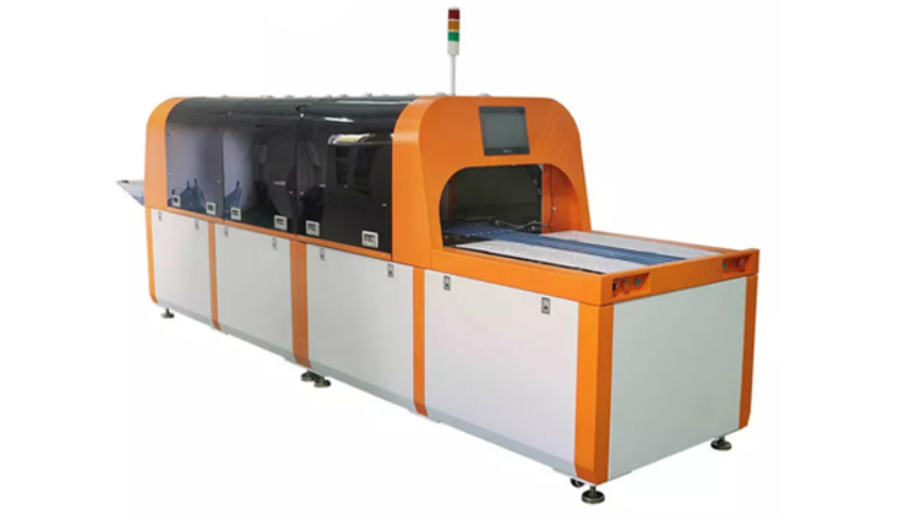 Máy gấp khăn quần áo và đóng gói tự động mẫu mới nhất tại xưởng Kho Hà Nội