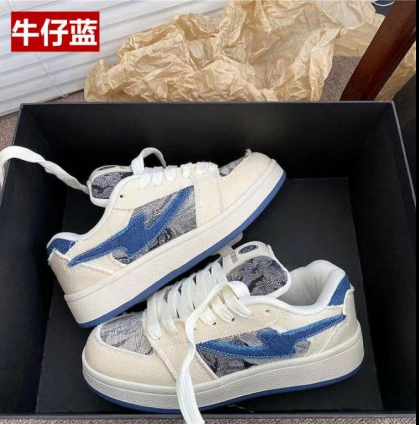 Giày Sneaker Ulzzang - Giày Thể Thao Nữ Buộc Dây Lưỡi Gà Big Size Retro Shoes mẫu mới nhất dành cho nữ sỉ lẻ