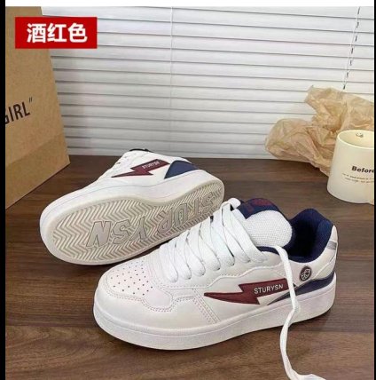 Giày thể thao nữ Sturysn Urban Cherry Pop màu trắng tuyết (Snow White) dành cho phụ nữ mới