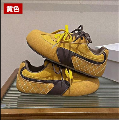 Đôi giày thể thao David Flat Air Contrast Color màu hồng mẫu mới nhất dành cho nữ