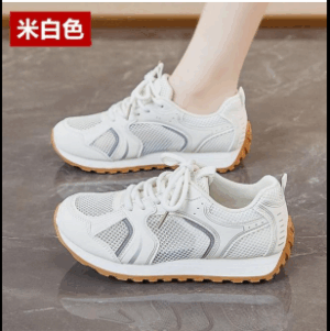 iày thể thao lưới cổ điển CHICVOMEY dành cho nữ, nhẹ, thoáng khí, có lớp xốp êm ái, không trơn trượt, bản rộng, thích hợp cho chạy bộ, tennis, giày đi bộ thường ngày, buộc dây