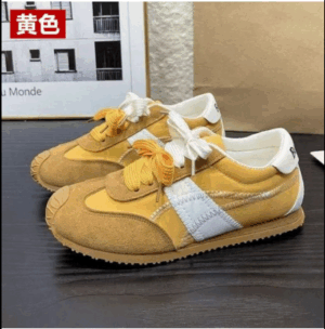 DAXINGZHE Zuo Wei dày ngoài trời cho sinh viên đế dày giày trắng tăng chiều cao cho phụ nữ