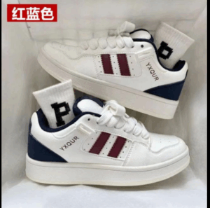 Đôi giày thể thao màu vàng YXQUR mẫu mới nhất dành cho nữ