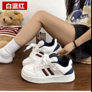Giày Sneaker Ulzzang - Giày Thể Thao Nữ Buộc Dây Lưỡi Gà Big Size Retro Shoes mẫu mới sỉ lẻ giày dép tại xưởng Kho Hà Nội