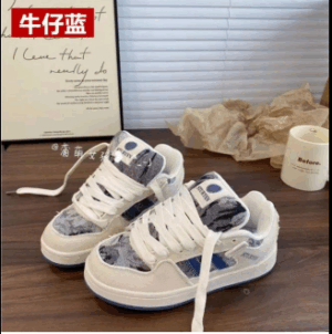 Giày Sneaker Ulzzang - Giày Thể Thao Nữ Buộc Dây Lưỡi Gà Big Size Retro Shoes mới nhất