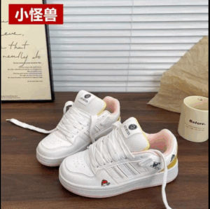 Giày trượt ván chống trượt Bingo Duck màu trắng mẫu mới