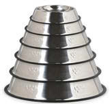 Bát ăn cho chó,mèo thú cưng bằng thép không rỉ - Số:15,18 ,22,26,30,34 cm