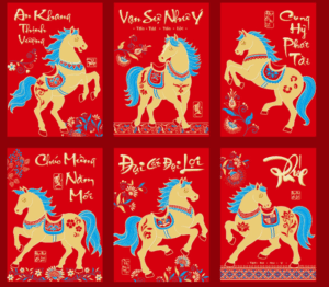 Lì xì Phúc Lộc Mãn Môn