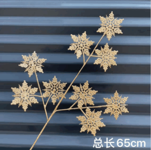 Phụ kiện trang trí nhà cành câu hinhg bông tuyết