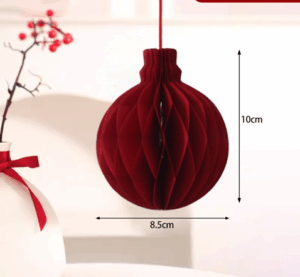 Lồng đèn giấy đỏ trang trí phong loại mới