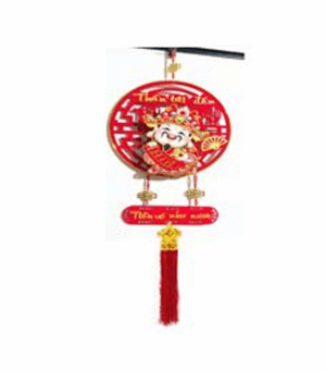 Dải treo phong thủy Thần Tài chiêu tài tiến lộc mới nhất