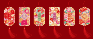 Phụ kiện treo tường Tết vui vẻ