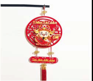 Linh vật treo Tết Thần Tài – chiêu may gọi lộc loại mới