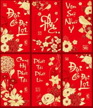 Lì xì Lộc Vàng Năm Mới