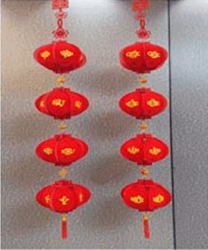Dải treo trang trí Tết tài lộc loại mới