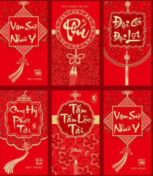 Lì xì Vạn Sự Như Ý phát tài phát lộc