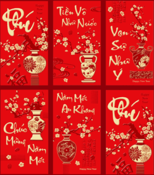 Bao lì xì Tết Cổ Truyền