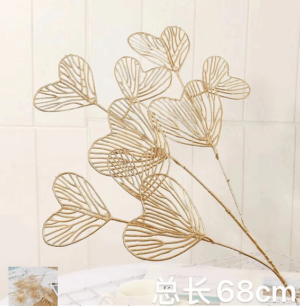 Phụ kiện hoa giả hình trái tim