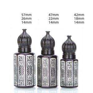 Thủy tinh chai bi hình bát giác chai rỗng đựng mĩ phẩm mới nhất