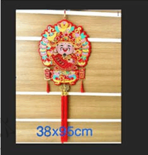 Dải treo tài lộc lắc lư – mang vận may đầu năm mới