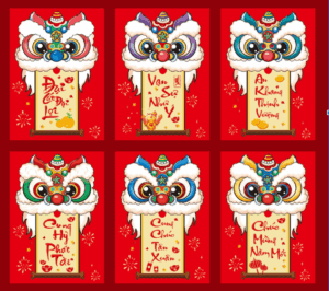 Lì xì con nghê Việt Nam mẫu mã đẹp và mới nhất dành cho các ngày tết lễ